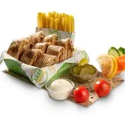 Super Arabic Chicken Shawarma Meal
