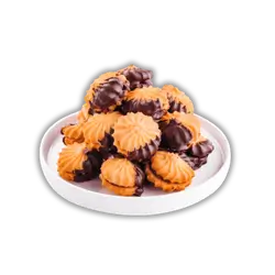 Cocoa cream pastries