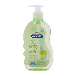 Kodomo Baby Shampoo Head Toe Wash 400 Ml