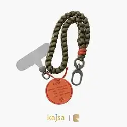 kajsa Premium Series | HYGGE LINK Hand-Braided Phone Strap