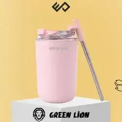 Green Lion Vaccum Travel Mug Lite - 280 ML - Pink