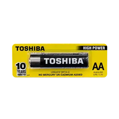 High Power Battery AA (1) Pcs _ TOSHIBA