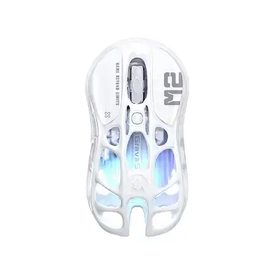 GravaStar Mercury M2 Wireless Gaming Mouse — Opaline White Edition