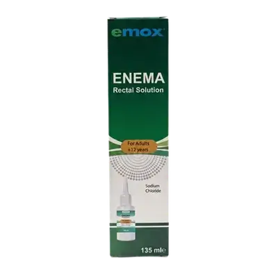 Enema Rectal Solution for adult 135ml _ Emox