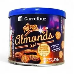 Crf Almonds Smoked 110g Can