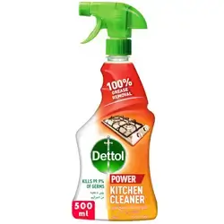 Dettol Kitchen Cleaner Spray Bottle Orange Scent 500ml
