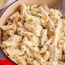 Penne Alfredo with Cheese