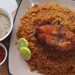 Red Rice With Fish