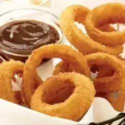 Onion Rings With BBQ