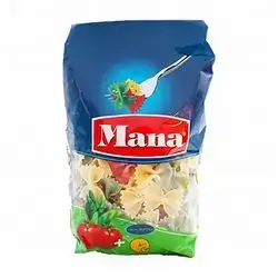Mana Farfalle Pasta Tri Color 500 Gm