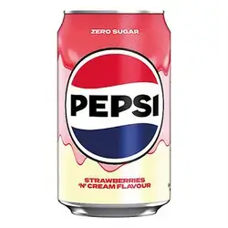 Pepsi Zero Strawberry Can