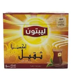 Package tea Lipton Tea A heavy in flavor and color 100 bags 220 g