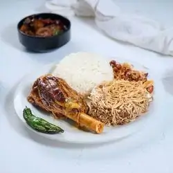 Meat Qozi With Rice