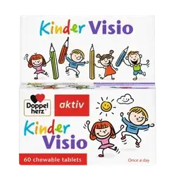 Kinder Visio 60 Chewable Tablets  _ Doppel herz