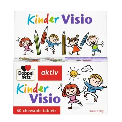 Kinder Visio 60 Chewable Tablets _ Doppel herz