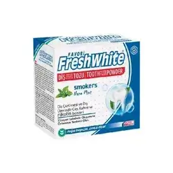 Fresh White Smokers Mint Tooth Polish Powder 50g