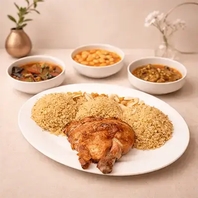 Chicken On Bulgur