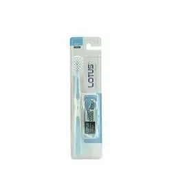 Lotus Extra Soft Toothbrush With Dental Loss Stick