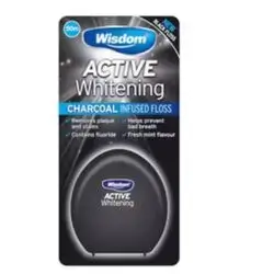 Wisdom Active Whitening Floss 50m