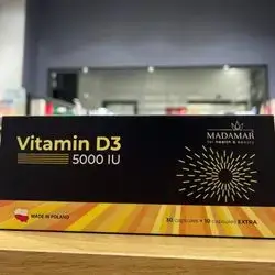 MADAMAR D3 5000IU 40 CAPSULE