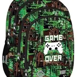 St.Right Backpack, 4 Compartments, Ergonomic, Waterproof, Game Over BP04 43x32x20cm
