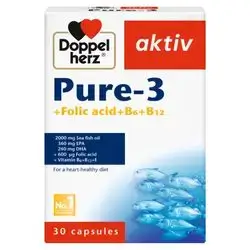 Pure-3 30 capsules (Doppel herz)