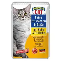 Perfecto Wet Food German Cat 100g - 3 pcs
