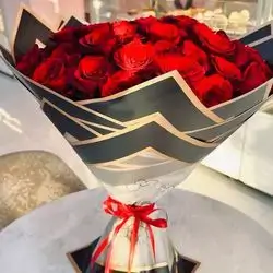 Bouquet Of Flowers With Accessories
