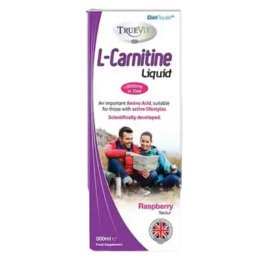 L-Carnitine 1000mg/25ml Liquid 500ml _ TRUEVIT
