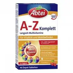 Abtei A-Z multivitamin 40tab