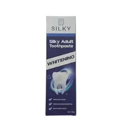 Silky Adult Tooth Paste Whitening 130g _ SILKY