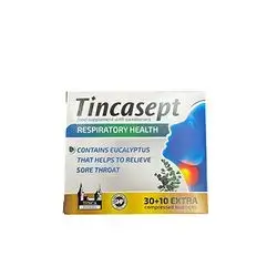 Tincasept Respiratory health 30+10 compressed lozenges_Tinca Pharma
