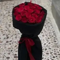 Scarf flower bouqet