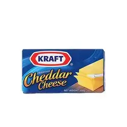 Kraft Processed Cheddar Cheese 500 Gm