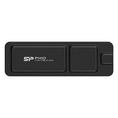 Silicon Power 2TB PX10 USB-C 3.2 Gen 2 Portable SSD (Black)
