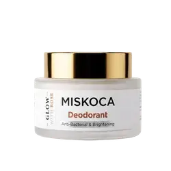 Miskoca Deodorant Anti-Bacterial & Brightening 50ml _ Glow With Rose