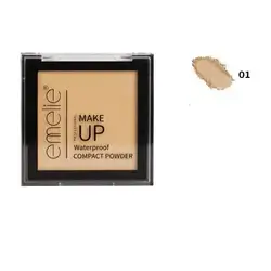 Emelie Makeup Waterproof Compact Powder