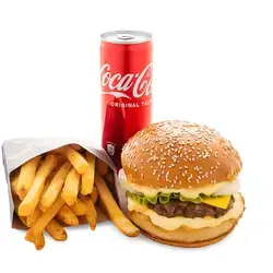 Jumbo Beef Burger Meal