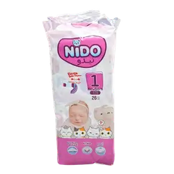 Nido Diapers No. 1, 26 pieces