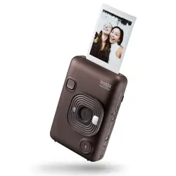 Fujifilm Instax HM1 Mini LiPlay Hybrid Instant Camera Set (Bronze / Blush Gold)