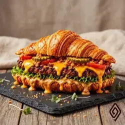 Croissant Burger