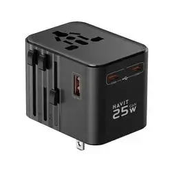Havit UCT700 Multi‑Port Desktop Charger - Black