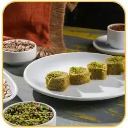 Qatayef With Pistachios