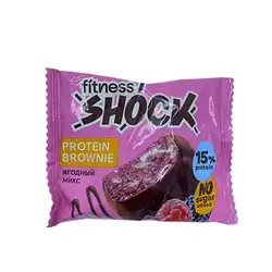 Diet Protein Brownie Fitness Berry 50 g