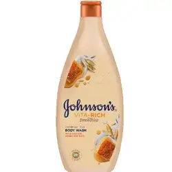 شاور جل فيتا ريتش باللبن والعسل والشوفان من جونسون 750 مل//Johnson’s Vita-Rich Shower Gel with Yogurt, Oats and Honey 750ml