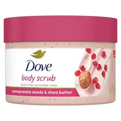 Dove Exfoliating Body Polish Pomegranate & Shea Butter 298ml//مقشر الجسم دوف بزبدة الرمان وزبدة الشيا 298 مل