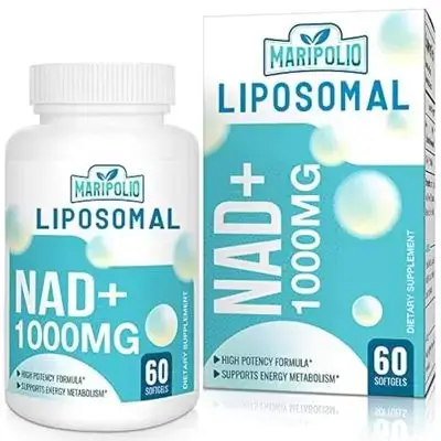 Liposomal NAD+ 1000 mg (maripolio) 120 capsules