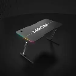 AG Table Infinity RGB Leg Black - 140cm