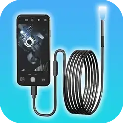 Camera Endoscope Suitable For iPhone Hard Cable/ 5 meter/ ios