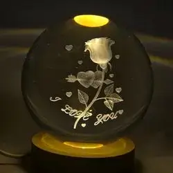 3D crystal ball